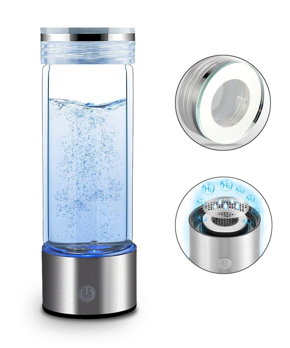 Portable Hydrogen Alkaline Water Bottle