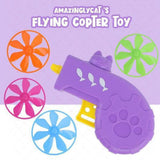 Flying Copter Fetch Toy for Cats