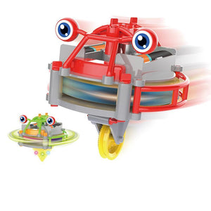 Tumbler wheelbarrow toy