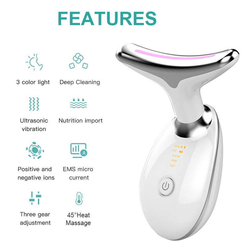 BLAIZECO™ Led Face And Neck Massager Pro