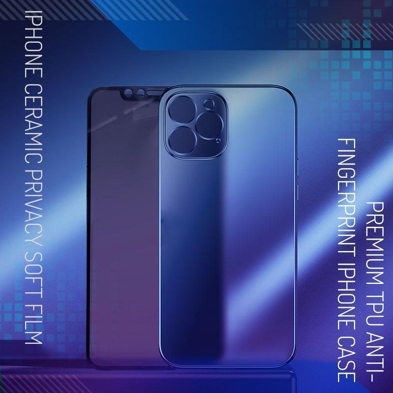 Premium TPU Anti-fingerprint iPhone Case