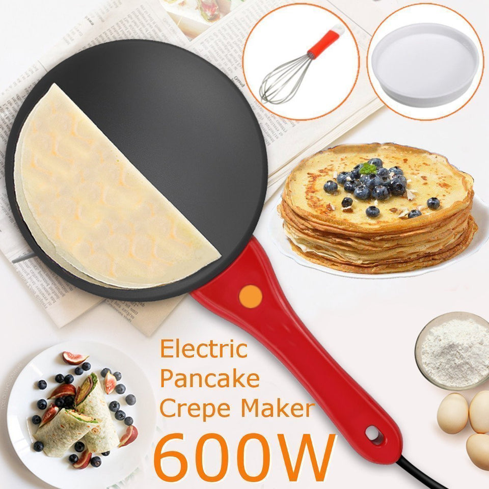 Electric Griddle Pancake Maker Pan Pizza Cake Non-Stick Machine