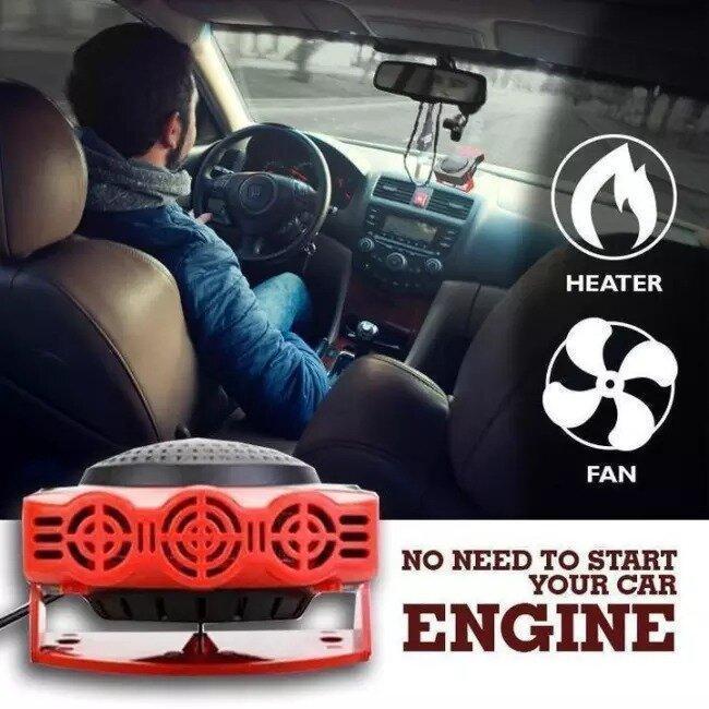 2 In 1 Auto Car Portable Heater And Fan