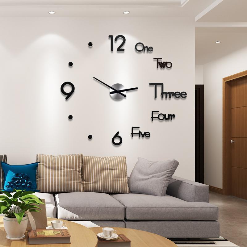 3D DIY Creative Wall Clock