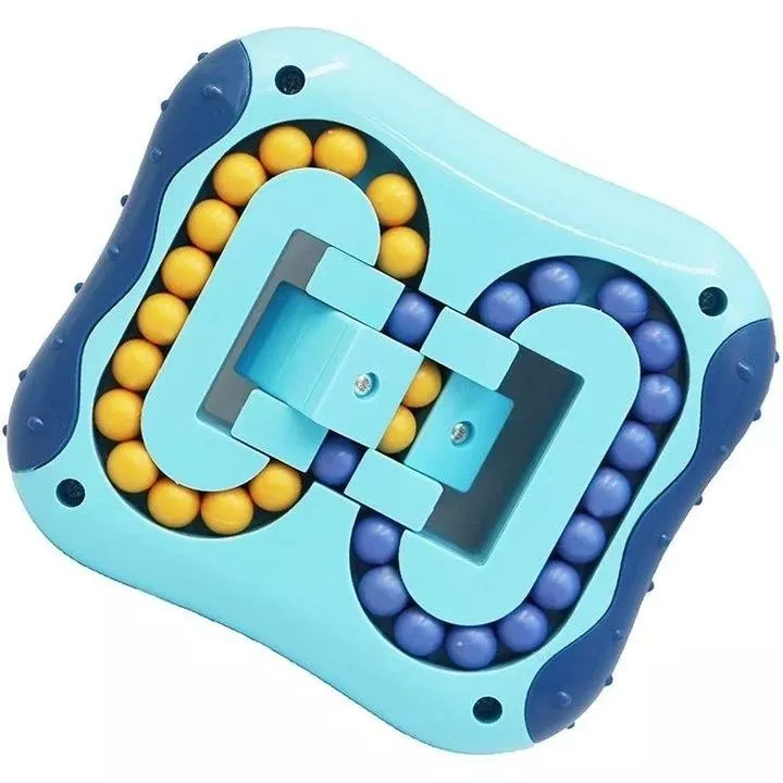 Rotating Magic Beans Cube Fingertip Fidget Toys for Kids Adults