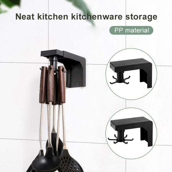 Nail-Free 360° Rotating Kitchen Cooking Utensil