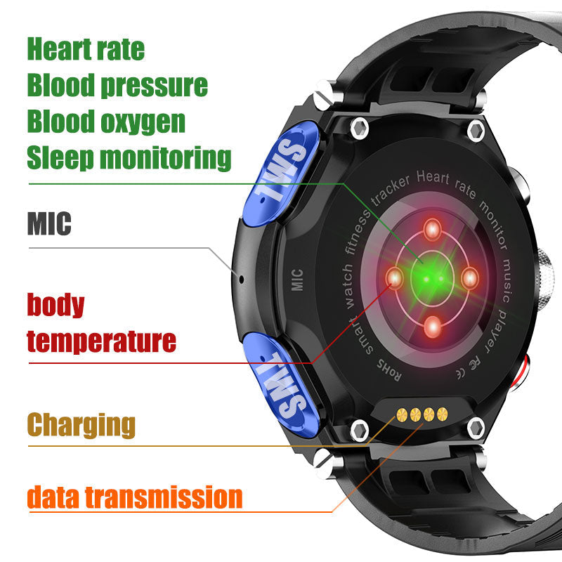 Smart Watch Bluetooth 5.0 Earphone Waterproof