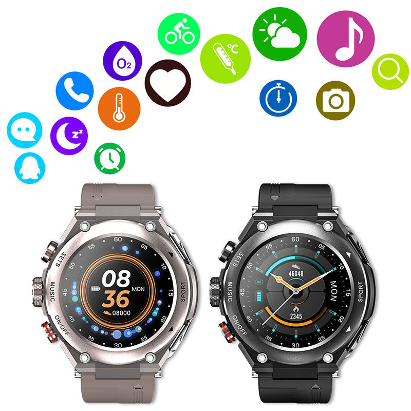 Smart Watch Bluetooth 5.0 Earphone Waterproof