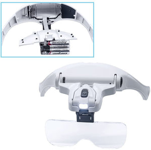 LED Magnifier Working Glass