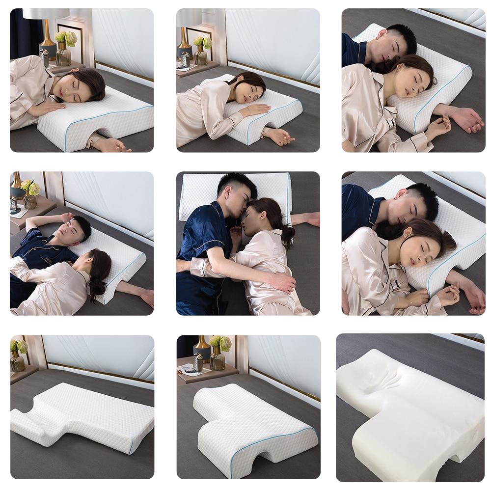 Memory Foam Couple Arm Hug Pillow