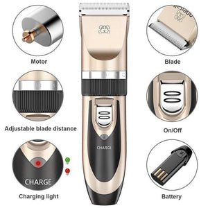 🔥50% OFF-Last 2 Days Promotion🔥 Noise-Free Design Pet Hair Clipper