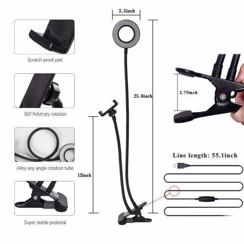 【🔥Free Shipping】-Professional Portable LED Light with Cell Phone Holder™（-BUY2 EXTRA SAVE $10）