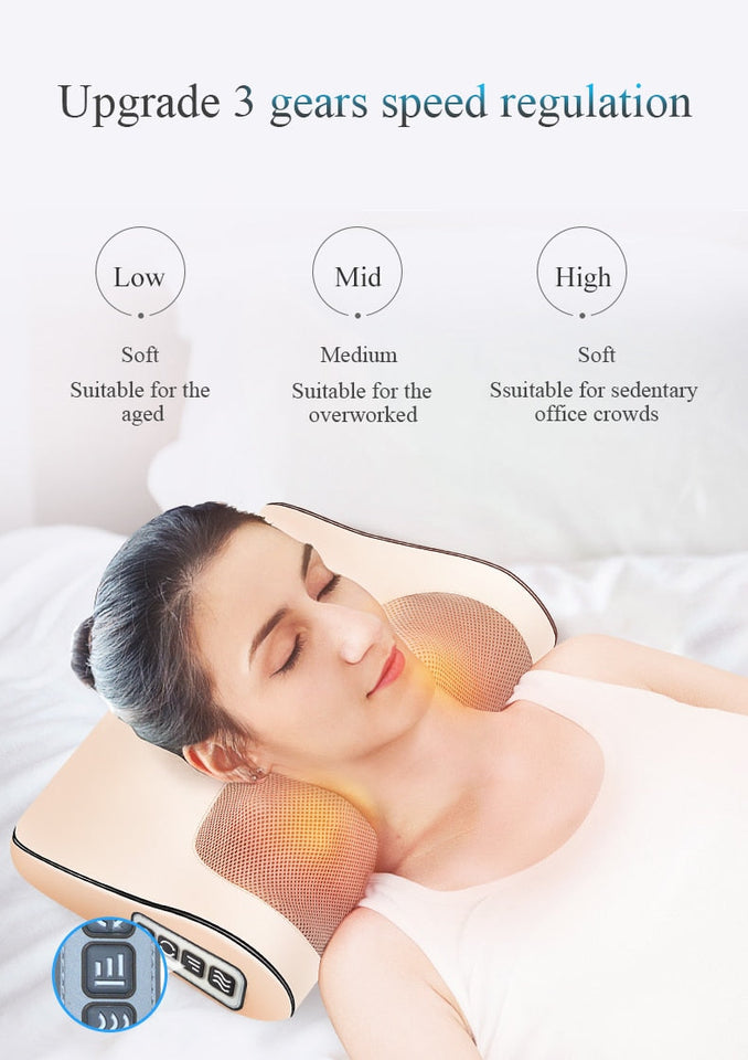 Infrared Heating Massage Pillow