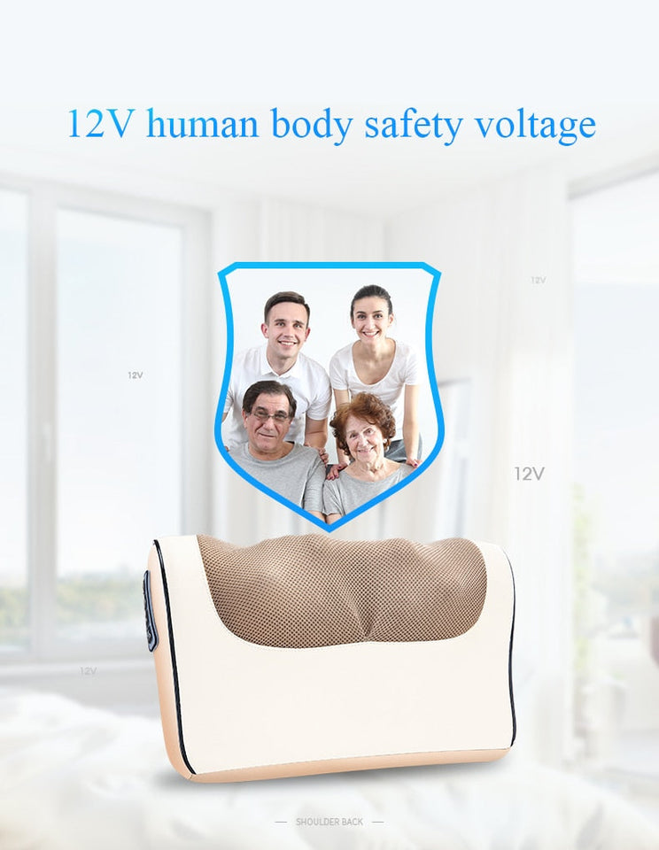 Infrared Heating Massage Pillow