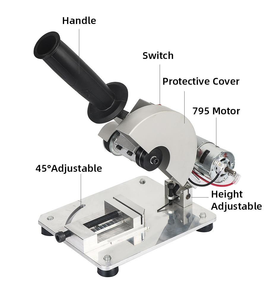 DIY Drill Stainless Steel Micro Cutting Machine