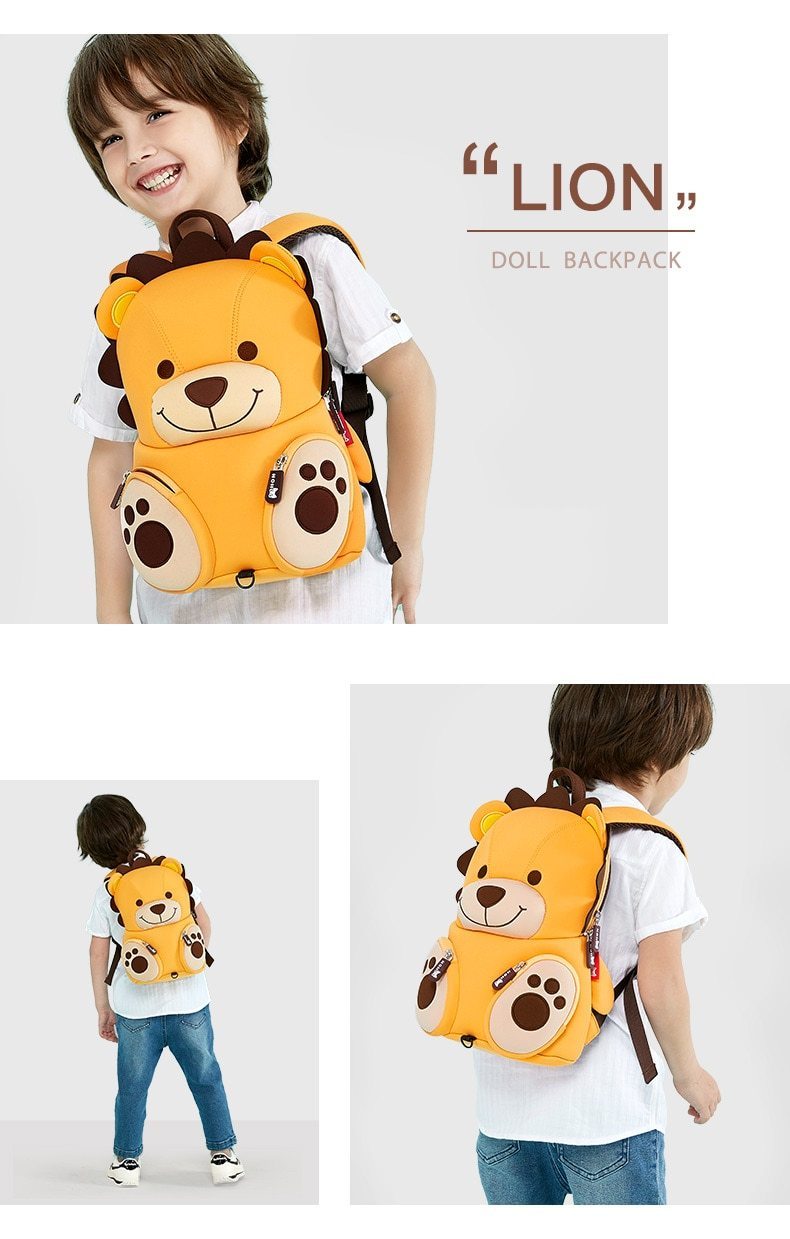 3D ANIMAL WATERPROOF BACKPACK