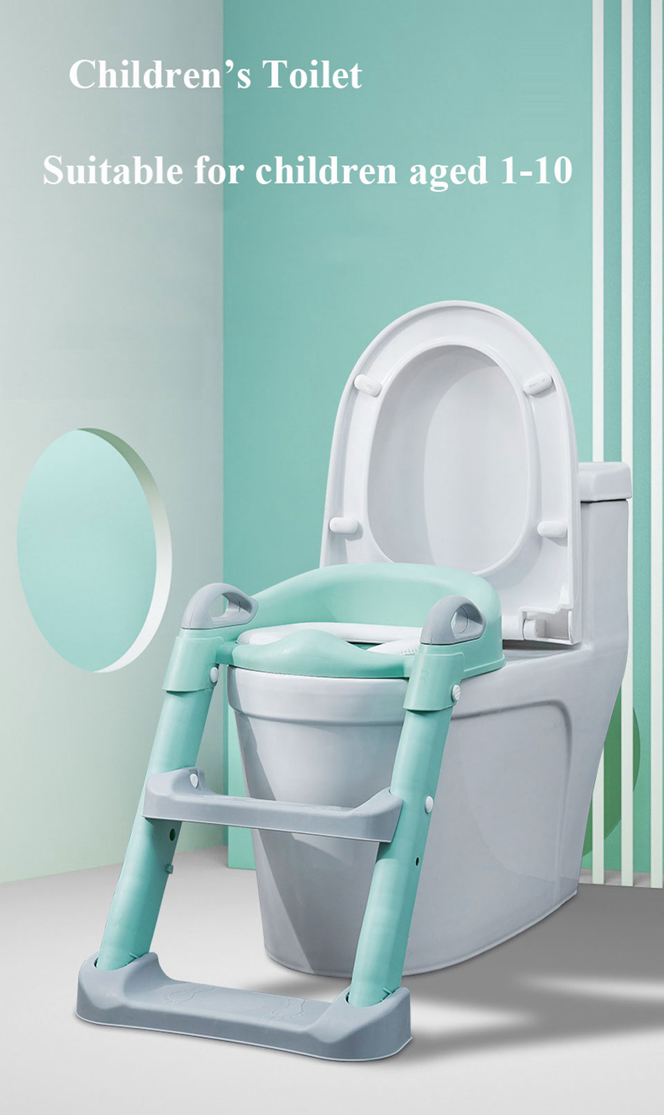 ByMyself  Potty Ladder & Toilet Training Seat