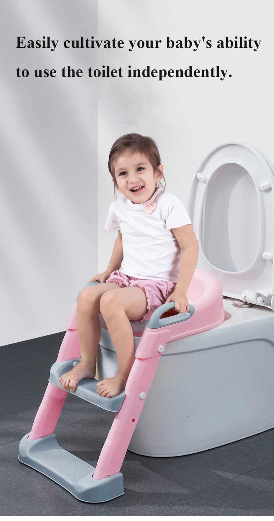 ByMyself  Potty Ladder & Toilet Training Seat