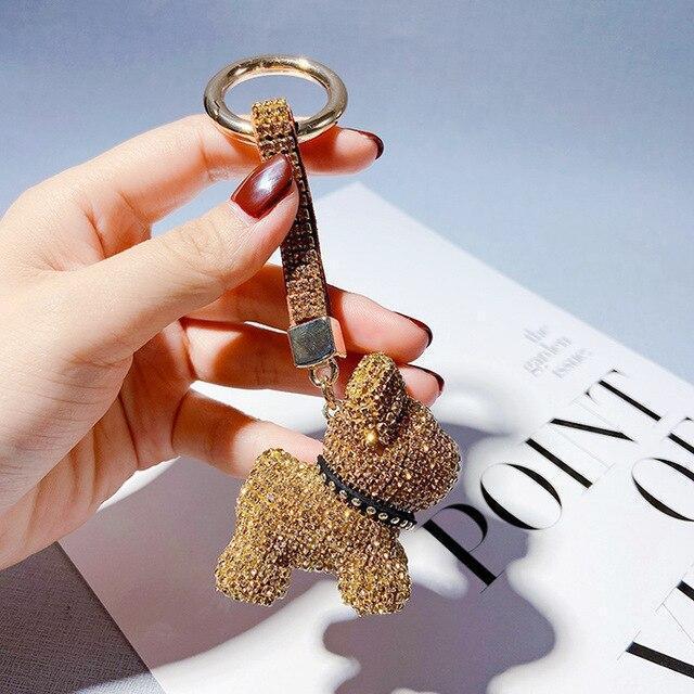 Luxury French Bulldog Keychain