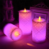 Flameless LED Night Light Candle