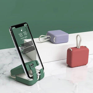 Portable Power Bank Phone Holder
