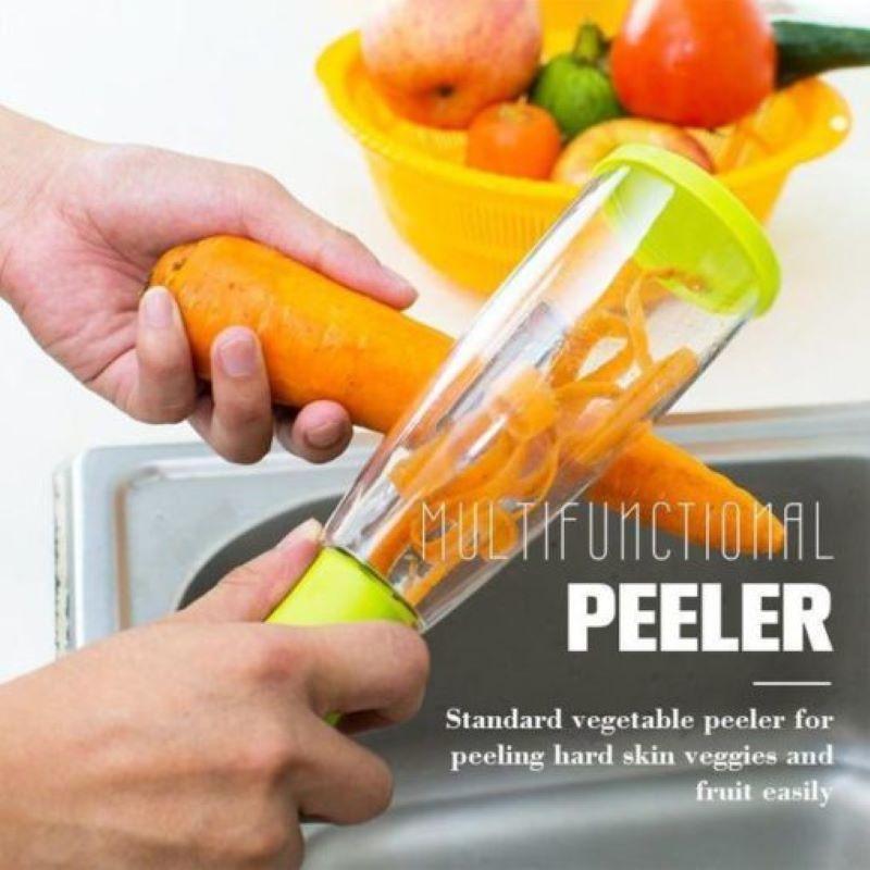 Mess-Free Handy Kitchen Peeler