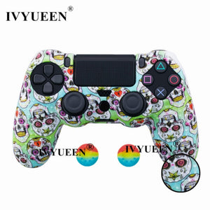 IVYUEEN Controller Protective Skin Case for Dualshock PS4 controller