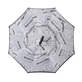 Reverse Folding Umbrella Double Layer Long Shank