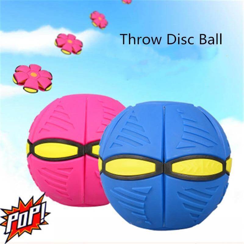 LED Flying UFO Disc Ball Toy