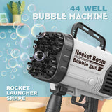 The latest rocket launcher bubble machine