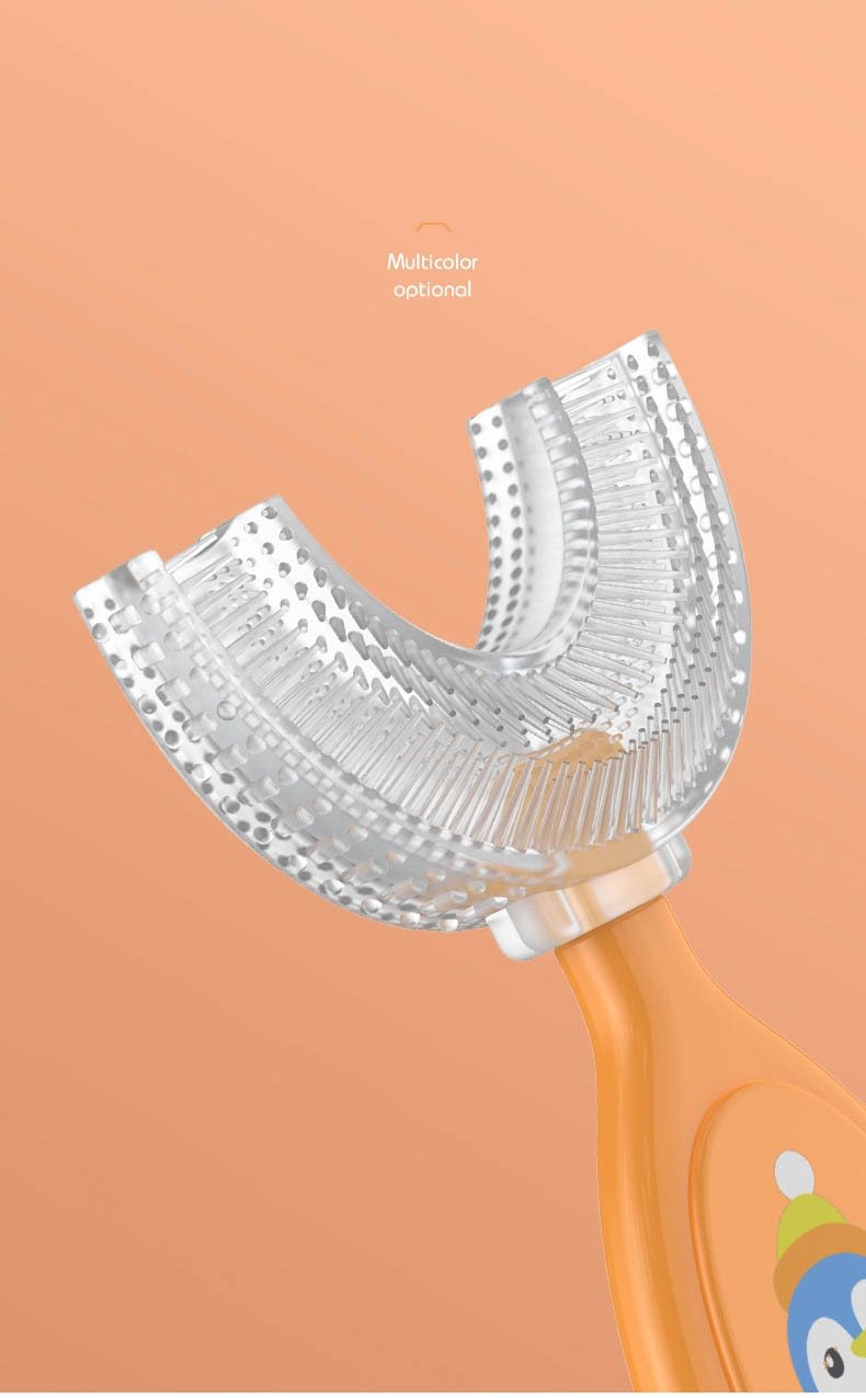 360° U-Shape Kids Toothbrush