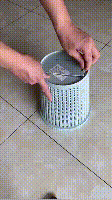 Automatic Bag Dispenser Modern Trash Bin