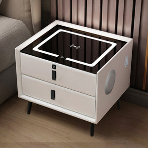 Smart LED Nightstand with Wireless Charging Pad