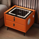 Smart LED Nightstand with Wireless Charging Pad