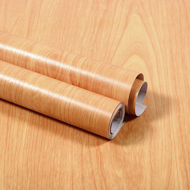 Wood Grain Vinyl Contact Paper Wallpaper