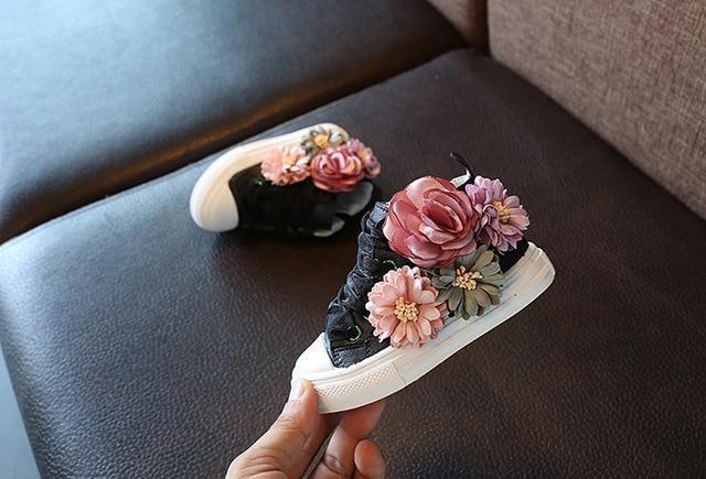 'Florence Bloom' Hi-Top Sneakers