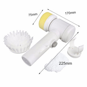 Handheld Kitchen Electric Cleaning Turbo Brush