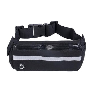 Waterproof running waist belt