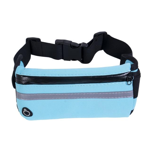 Waterproof running waist belt