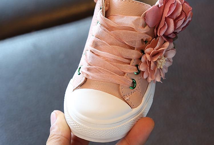 'Florence Bloom' Hi-Top Sneakers