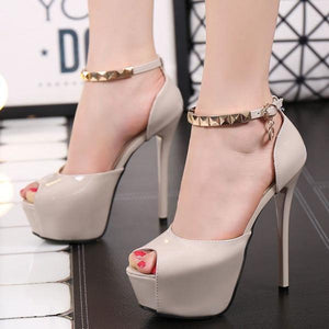 sexy platform pumps women shoes high heels