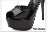 sexy platform pumps women shoes high heels