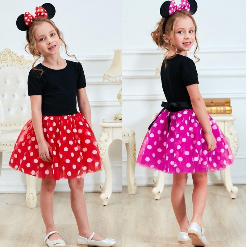 Minnie Mouse Dress Up Kid Costume Baby Girls