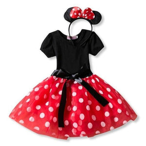 Minnie Mouse Dress Up Kid Costume Baby Girls