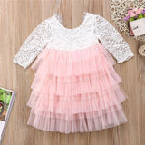 Girls Lacy Tutu Dress