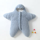 Baby Starfish-shaped Fleece Sleeping Bag