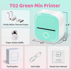 C2 Mini Thermal Label Printer