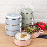 Stainless Steel Bento Lunch Box Set