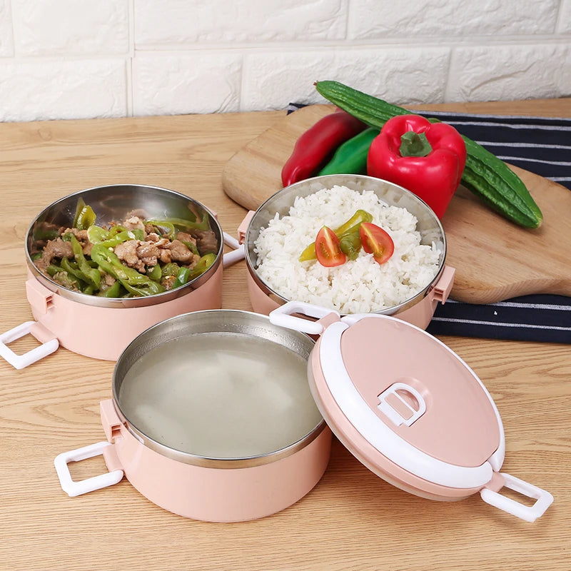 Stainless Steel Bento Lunch Box Set