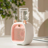 Mini Air Cooler Fan with USB & Humidifier